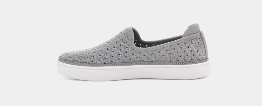 UGG Caplan Slip-On Toddlers & Big Kids Seal Metallic Knit Shoes