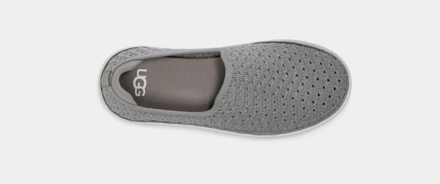 UGG Caplan Slip-On Toddlers & Big Kids Seal Metallic Knit Shoes