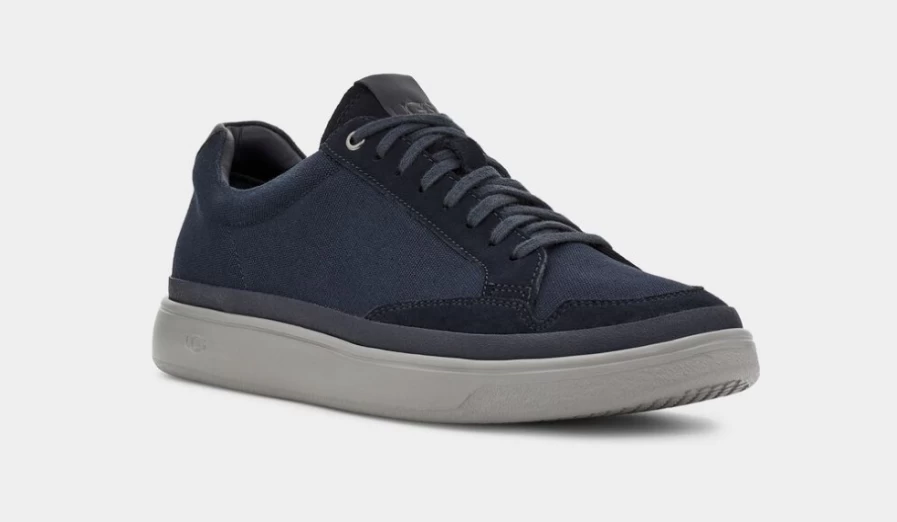 UGG Men's South Bay Sneaker Low Canvas Shoes in Dark Sapphire