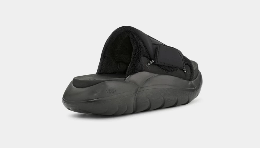 UGG Women's Black LA Cloud Slide Sandals