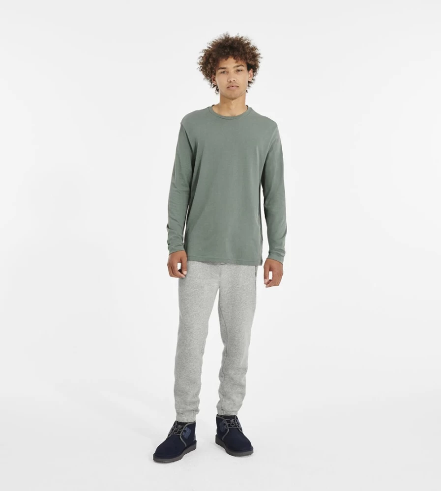 UGG Men's Ricky Jogger Sneakers in Grey Heather - Comfortable Casual Shoes