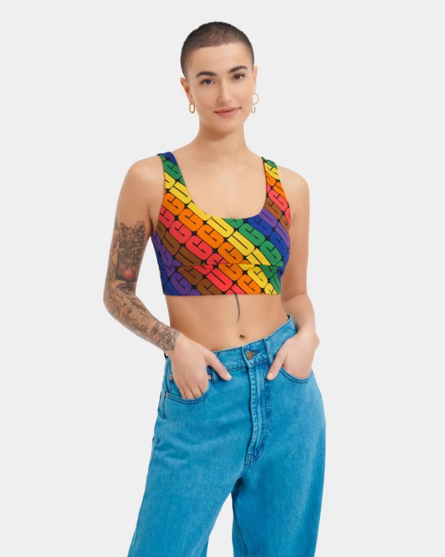 UGG Zayley All-Gender Bralette with Rainbow Logo - Pride Collection