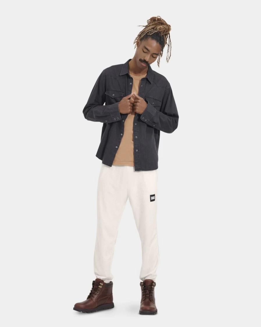 UGG Men's Malachi Jogger Pants in Nimbus - Comfortable Casual Joggers for Men