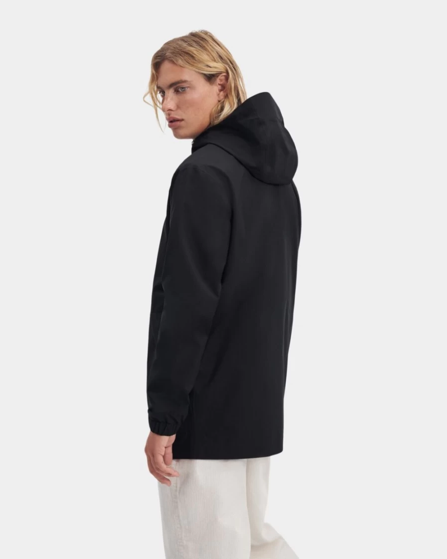 UGG Men's Brennon Waterproof Rain Coat in Tar Color